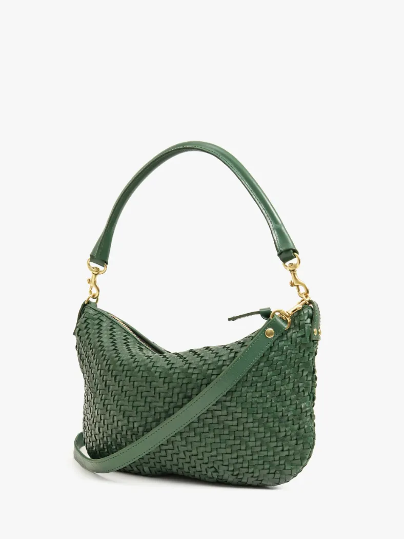 Petite Moyen - Woven Zig Zag - Evergreen