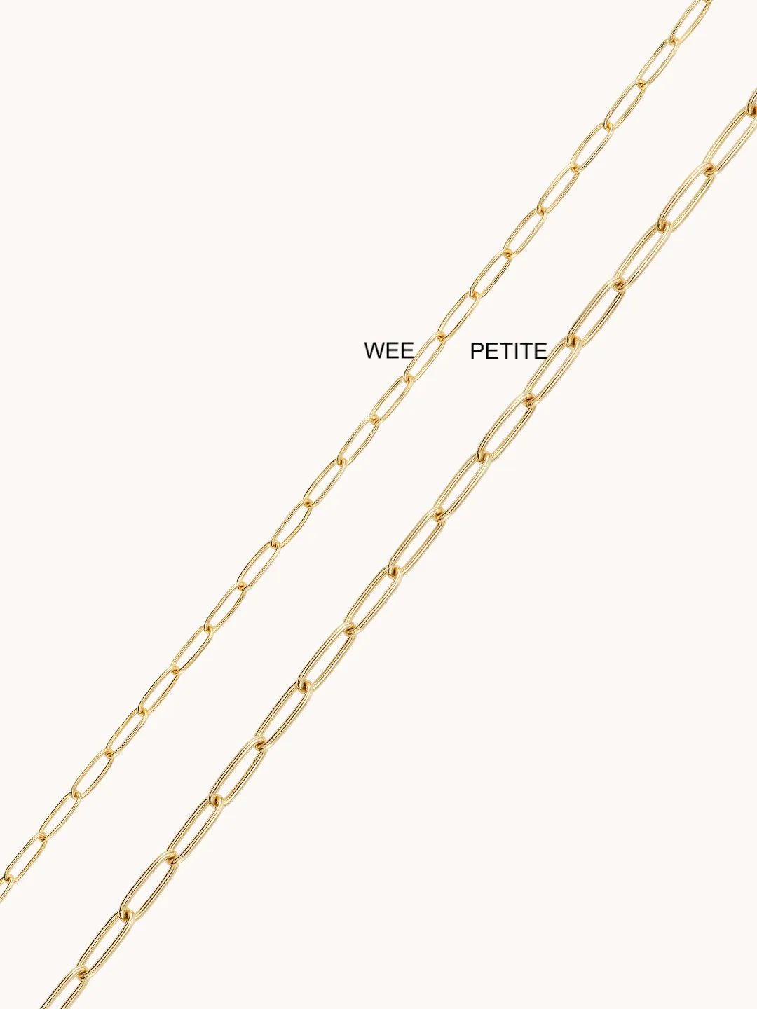 Petite Paperclip Chain