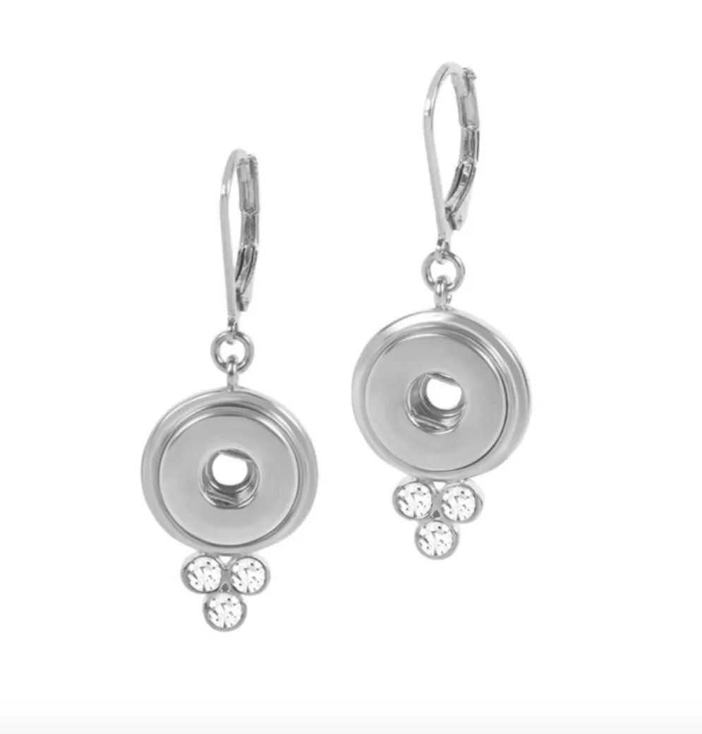 Petite Snaps Earrings - 12mm