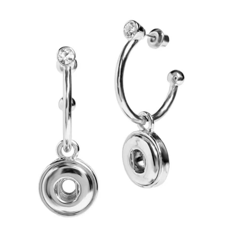 Petite Snaps Earrings - 12mm