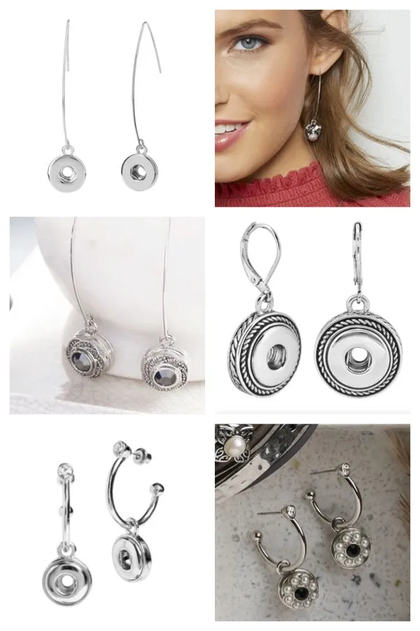 Petite Snaps Earrings - 12mm