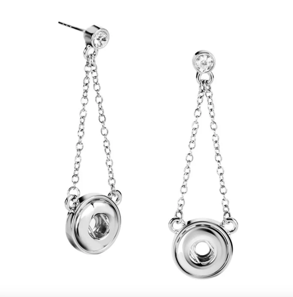 Petite Snaps Earrings - 12mm