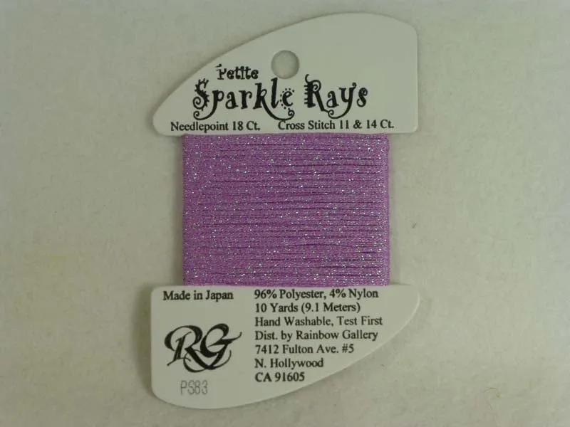 Petite Sparkle Rays PS83 Africian Violet
