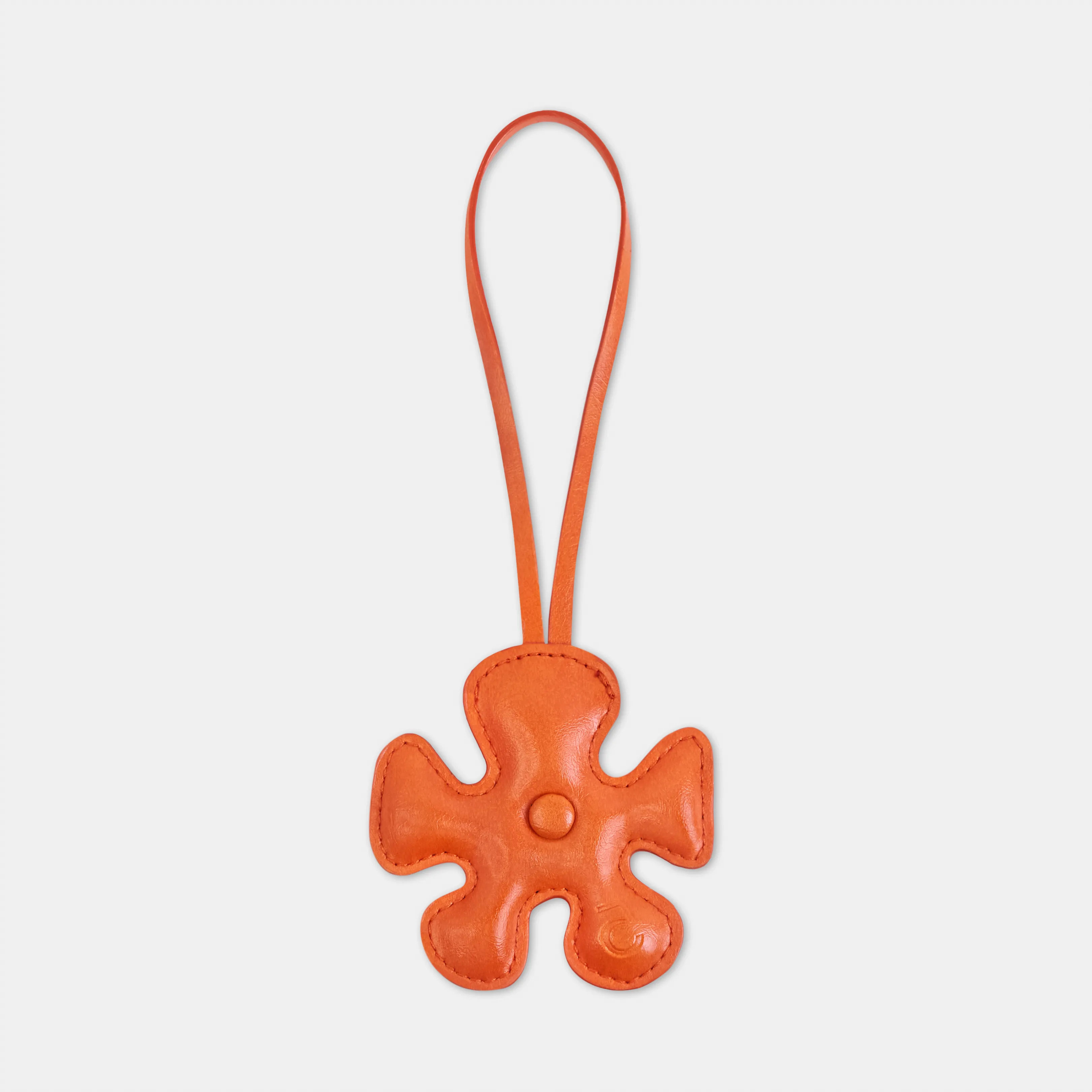 Phụ kiện hoa cánh quạt mini màu Cam Neon
