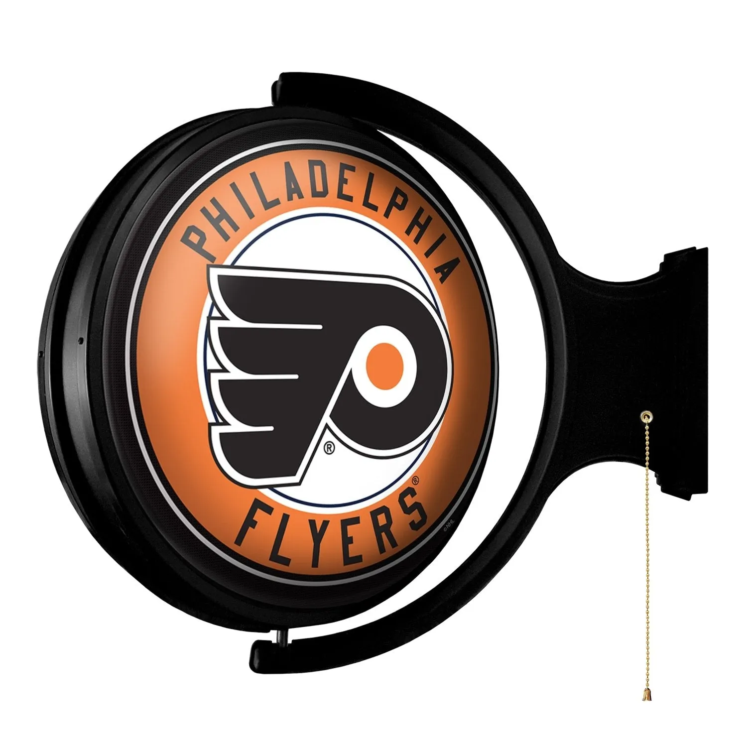 Philadelphia Flyers: Original Round Rotating Lighted Wall Sign