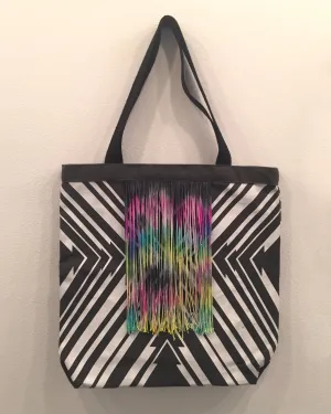 Phone Keys Wallet Arrow Tote Bag (with fringe)