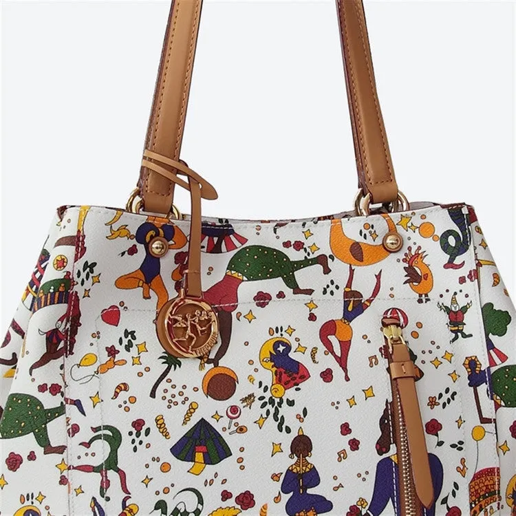 Piero Guidi Magic Circus - 9 x 12 x 8 in. Large Tote