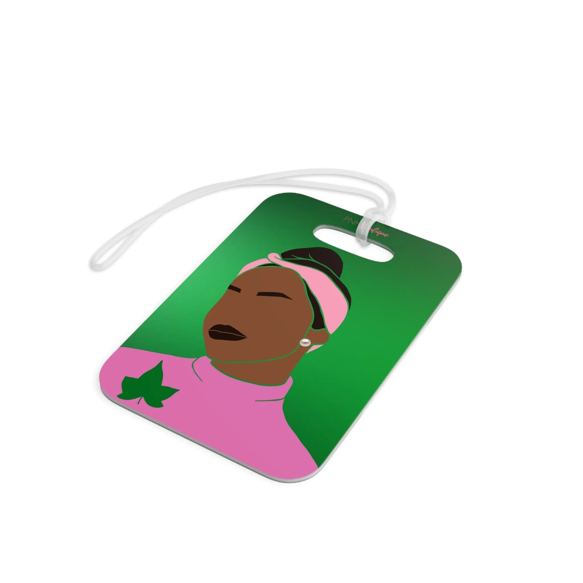 Pink and Green Affair Luggage Tag