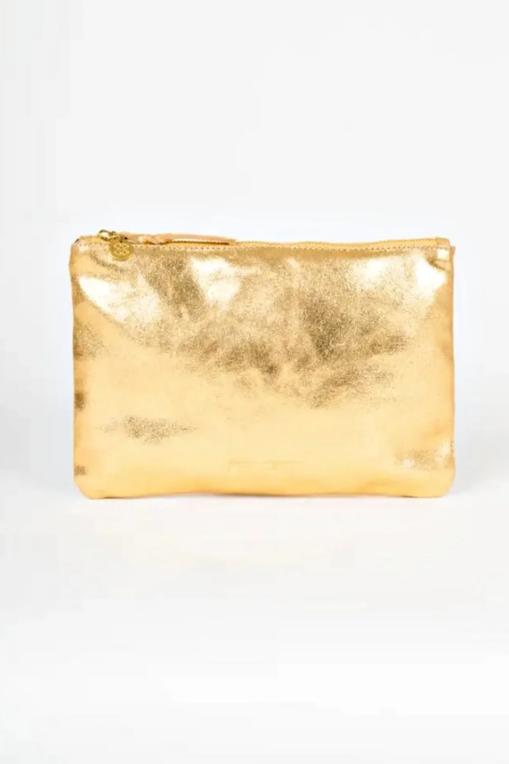 PITI CUITI WINONA GOLD CLUTCH