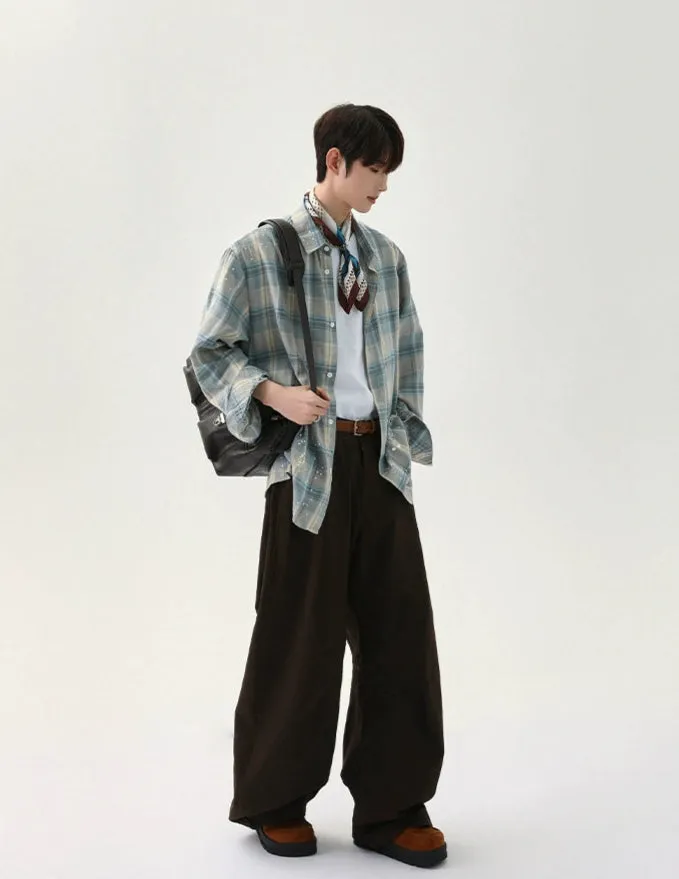Plaid Long Sleeve Shirt