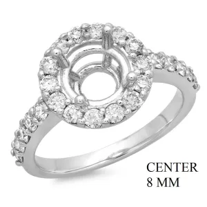 PMI 14W@4.70 24RD1@1.03 8MM ROUND HALO LOW PROFILE