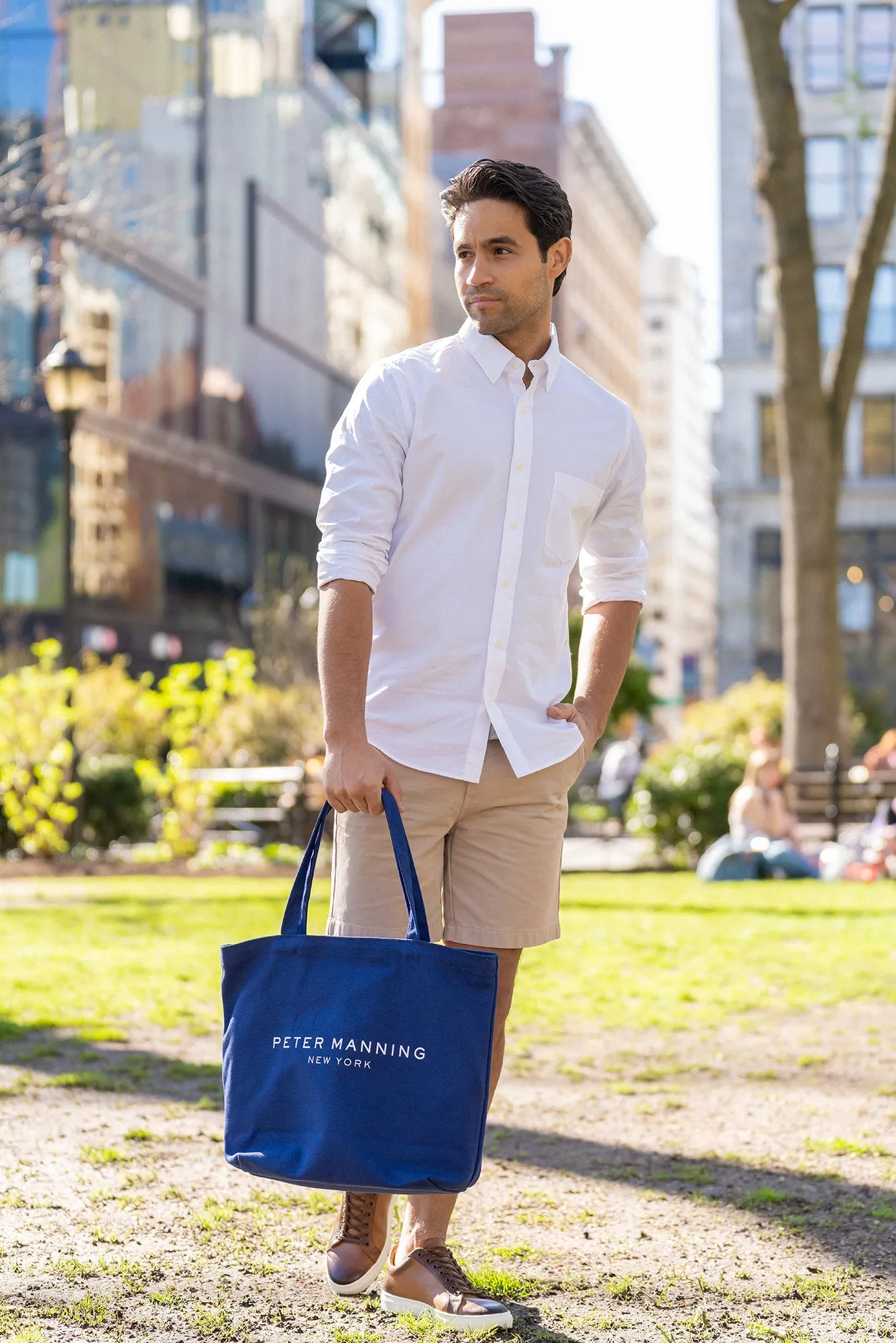 PM|NY Canvas Tote Bag