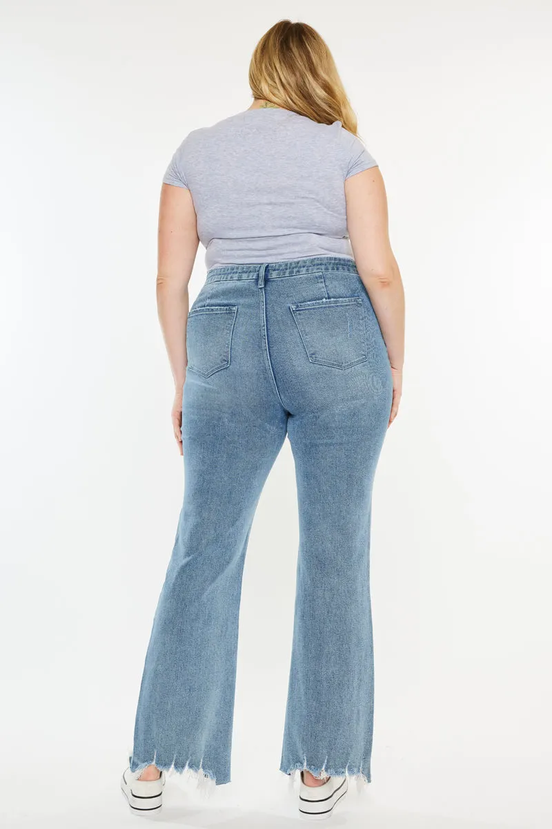 Poppy  High Rise Flare Petite (Plus Size)