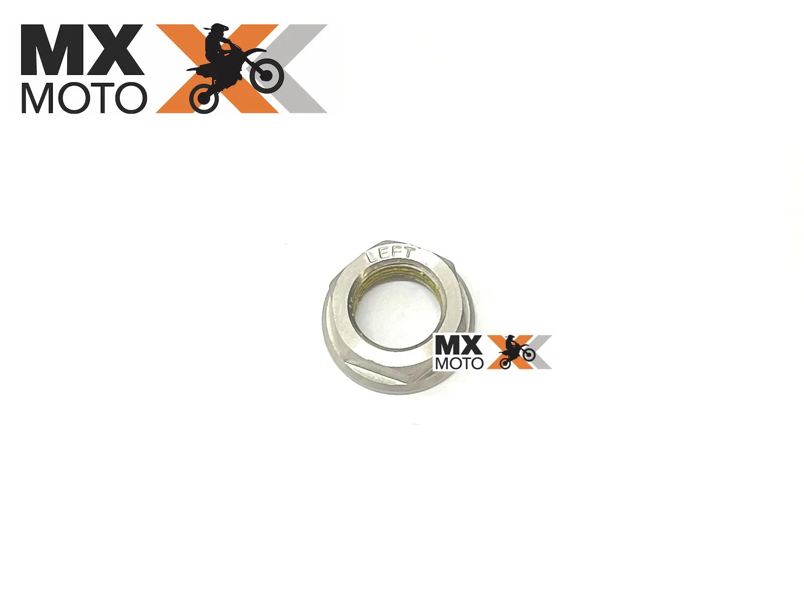 Porca do Eixo Virabrequim Lado Direito Original KTM 4T EXCF / SXF / XCF - 2011 a 2022 - Husqvarna 4T 14 a 22 - GASGAS EC250/300/250F/350F EX250/300/250F/350F MC250/250F/350F 2021/2023 - 77230029000 / 0910001801000S