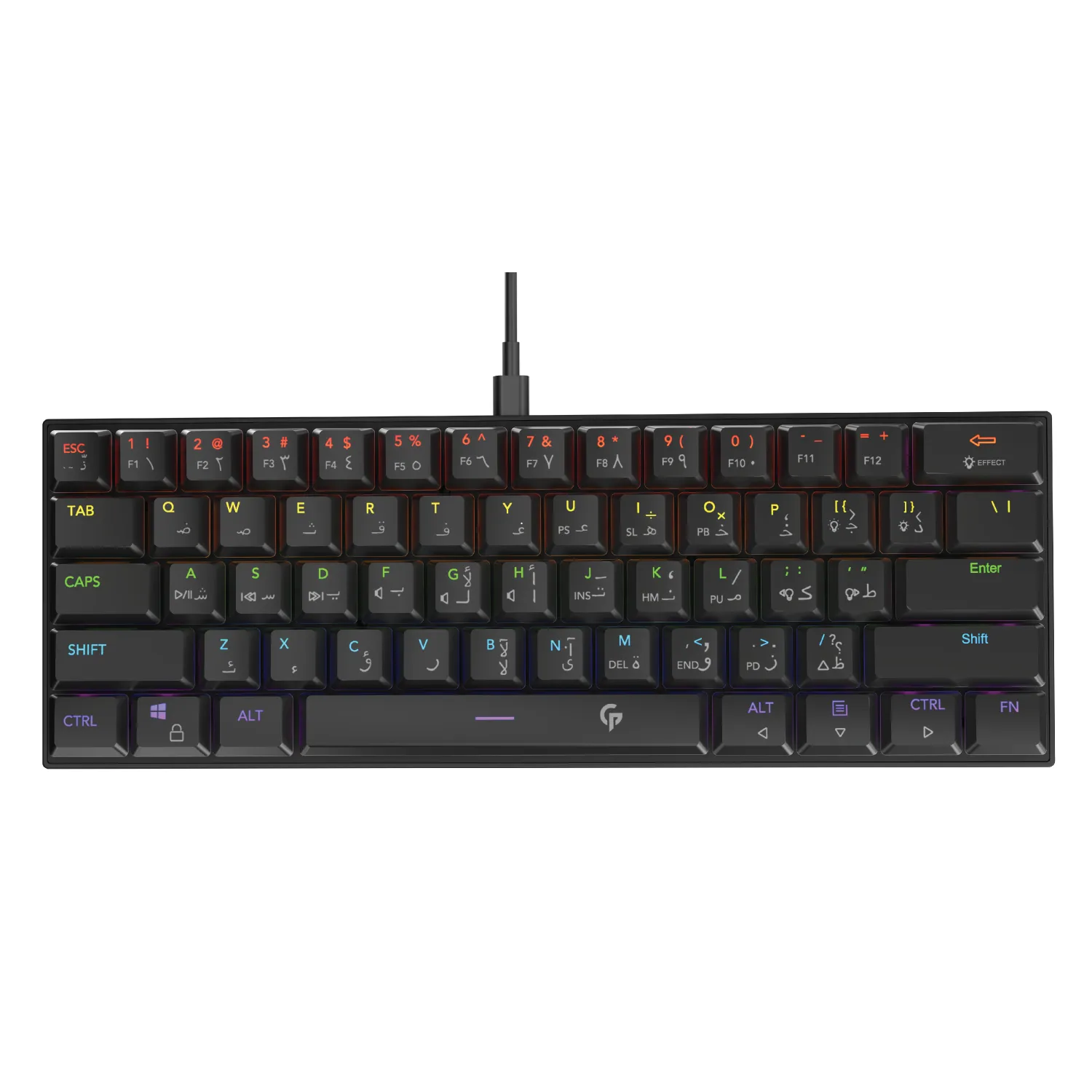 Porodo Gaming Low-Profile TKL Mechanical Keyboard