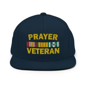 Prayer Veteran Snapback Hat