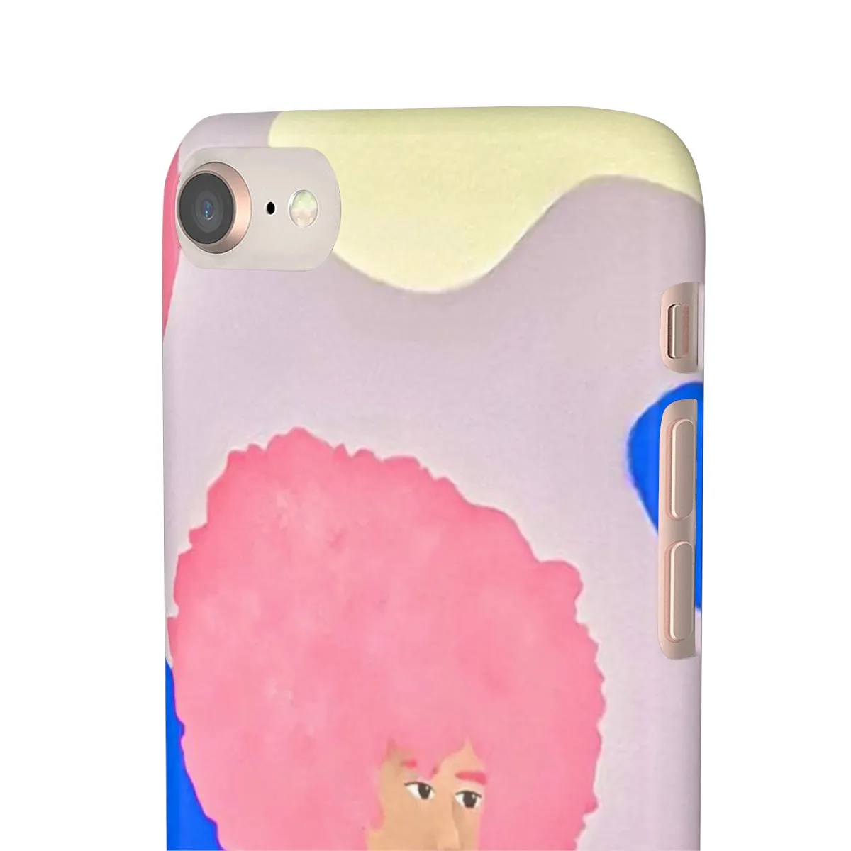 Pretty in Pink and Blue- Snap Cases