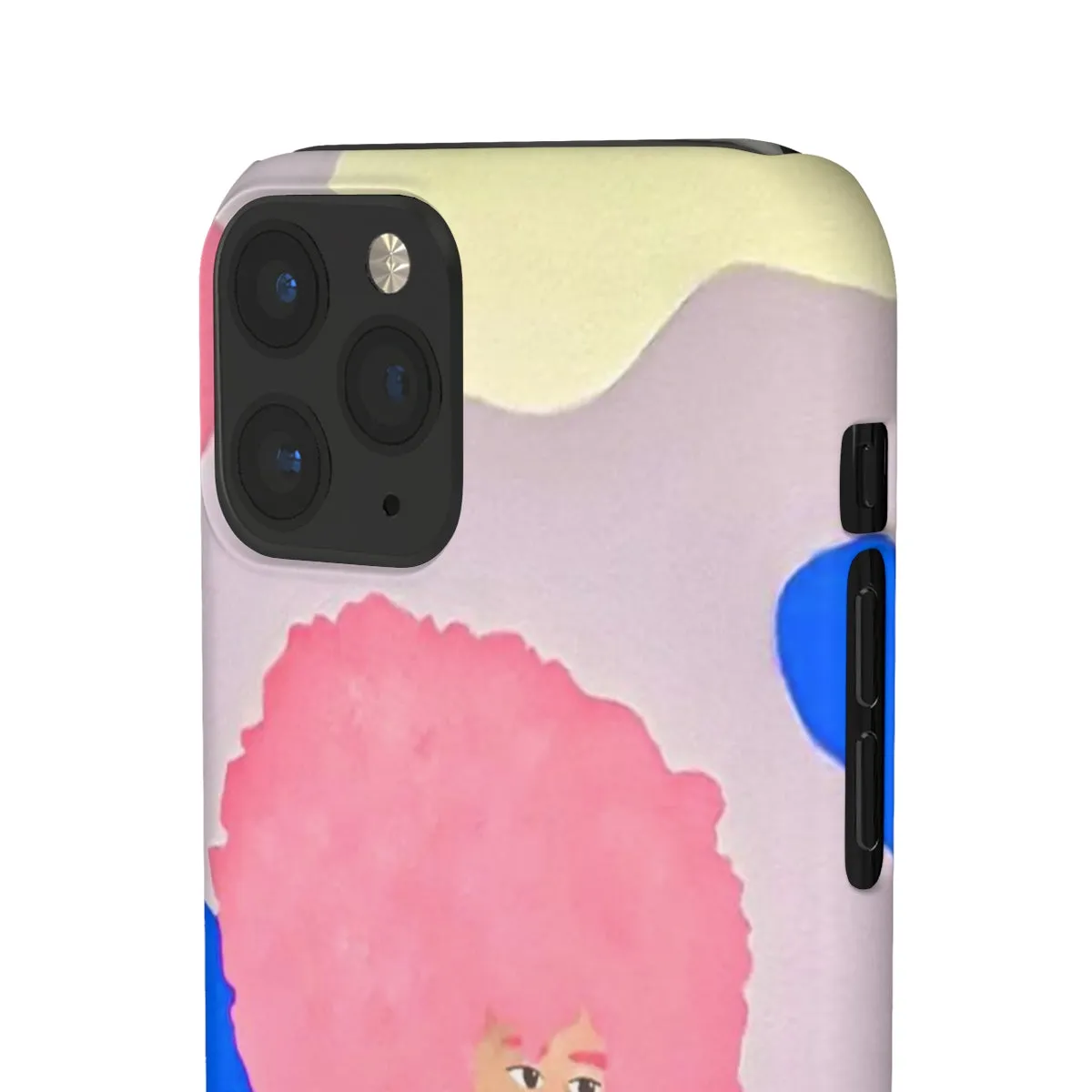 Pretty in Pink and Blue- Snap Cases