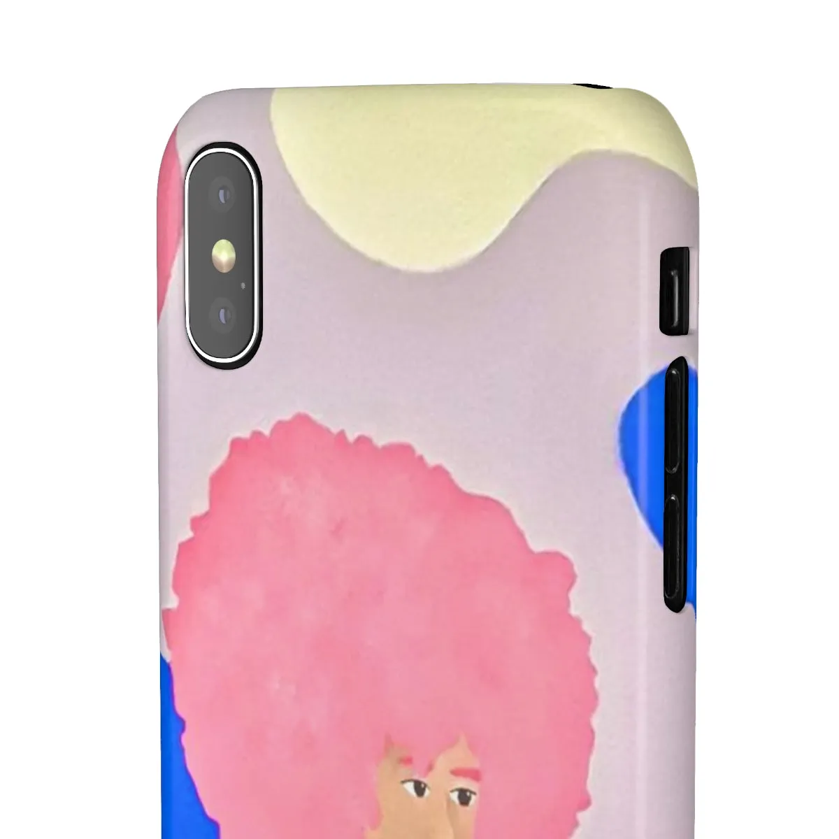 Pretty in Pink and Blue- Snap Cases