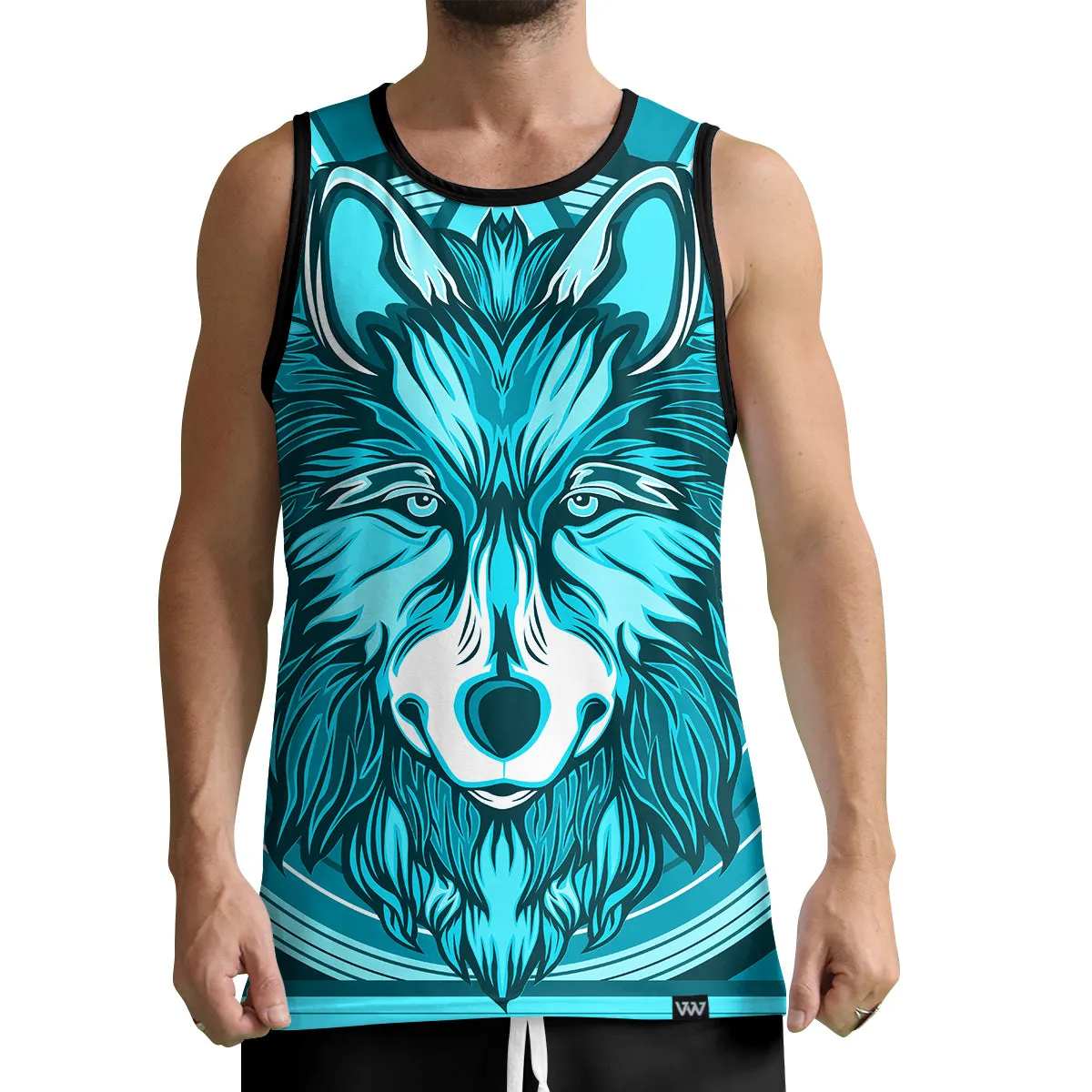 Prizm Wolf Men's Tank Top