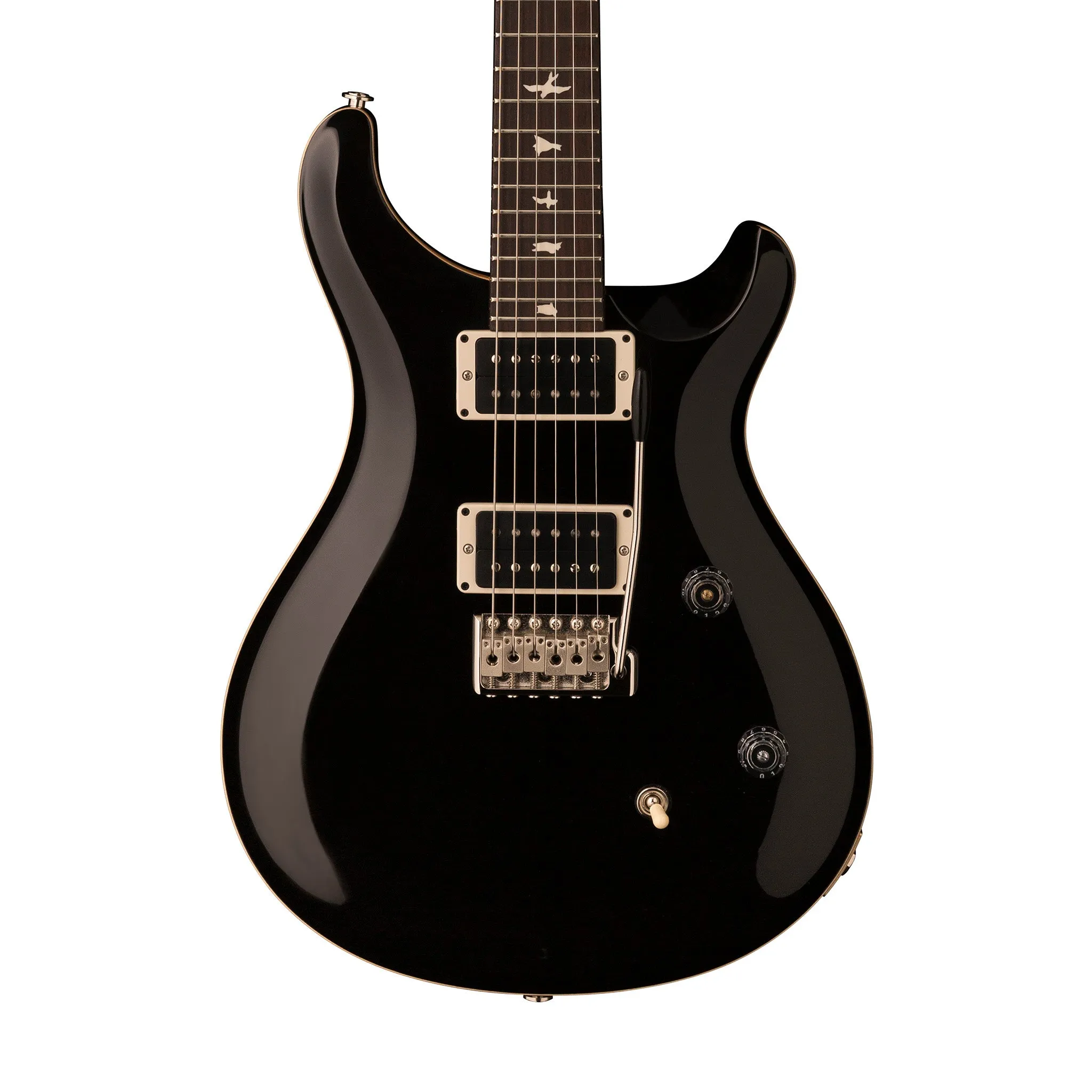 PRS CE24 Electric Guitar w/Bag, Black (105168-BL-MC5)