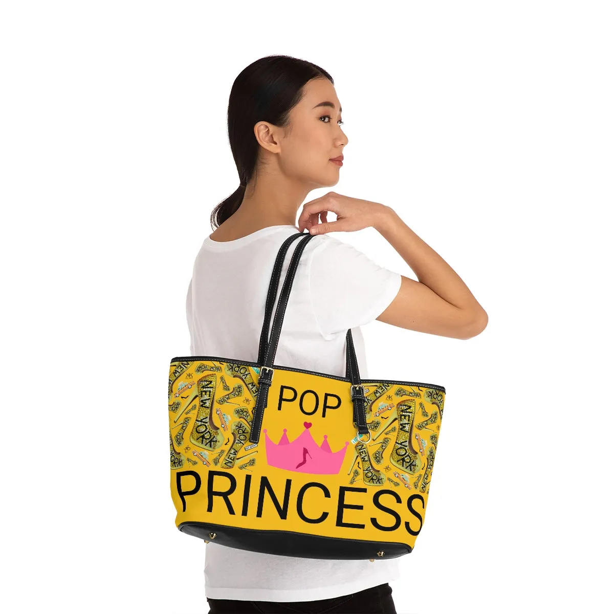 PU Leather Shoulder Bag 'Pop Princess'