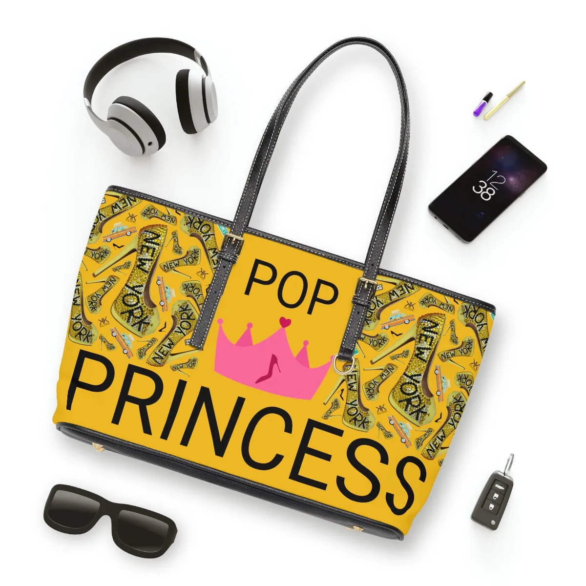 PU Leather Shoulder Bag 'Pop Princess'