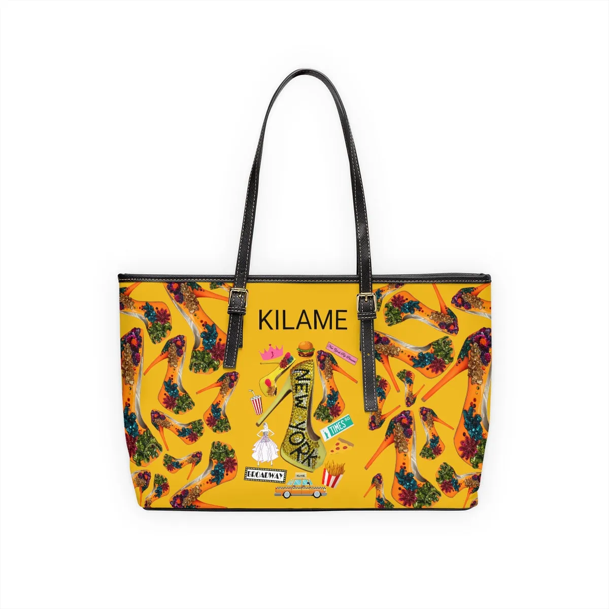 PU Leather Shoulder Bag 'Pop Princess'
