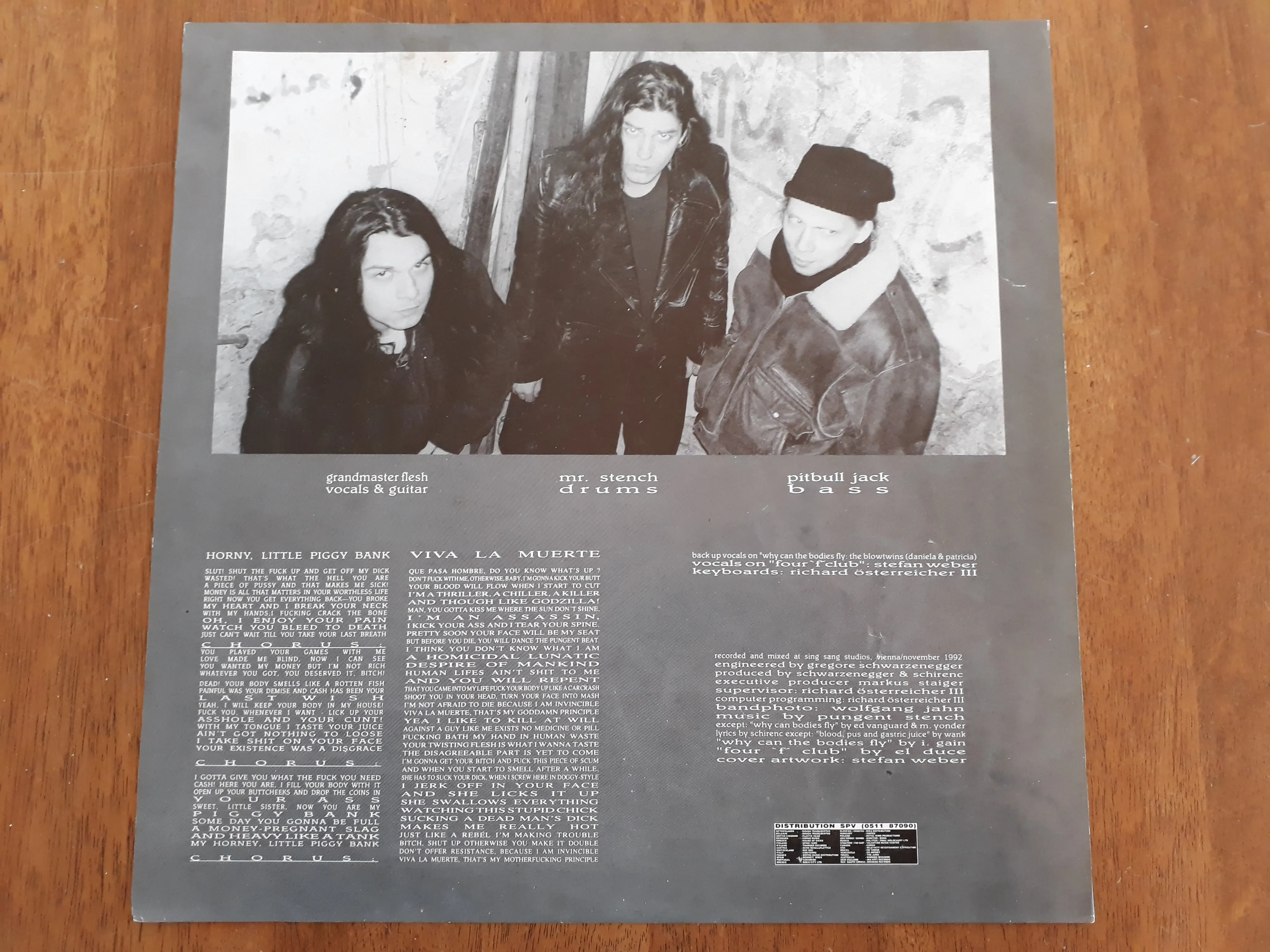 PUNGENT STENCH - Dirty Rhymes And Psychotronic Beats MLP (Orig. 1st Pressing) [2ND HAND]