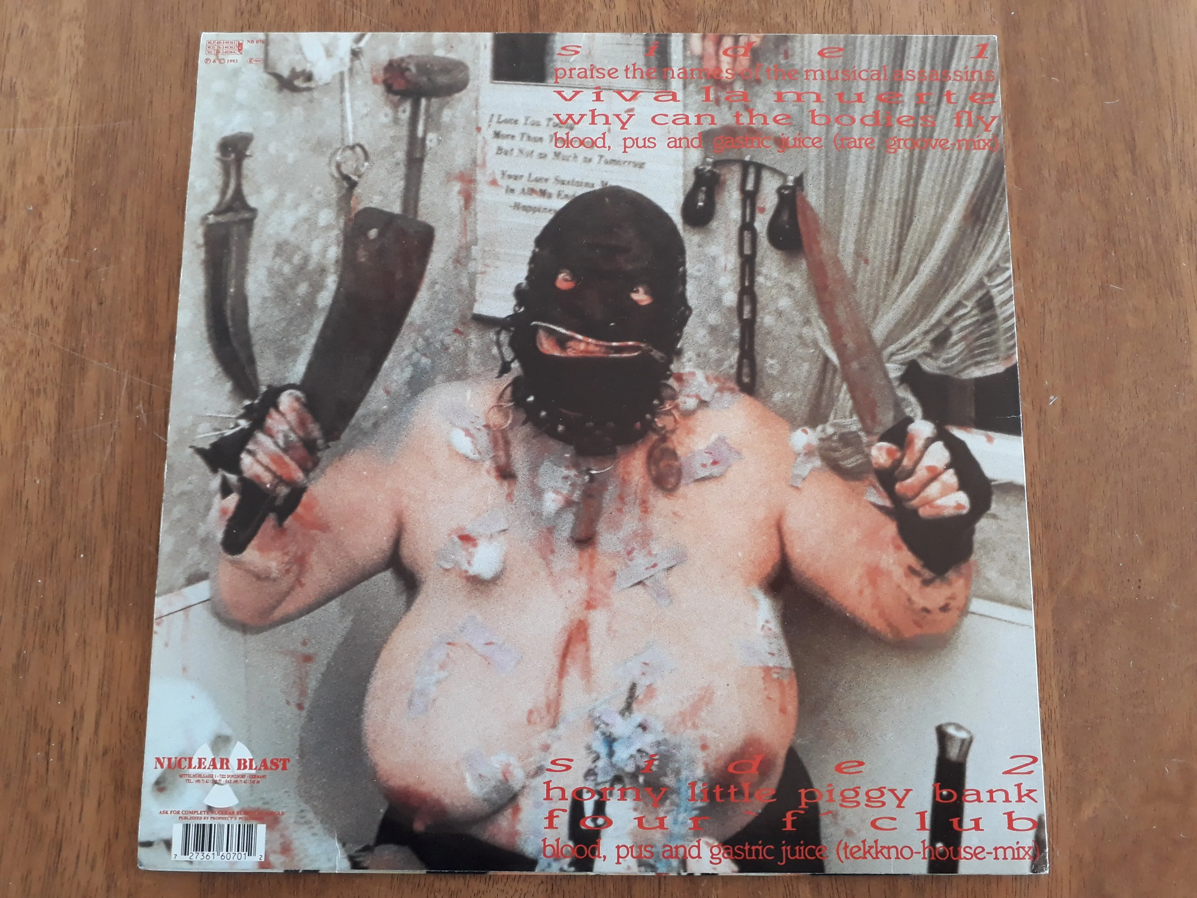 PUNGENT STENCH - Dirty Rhymes And Psychotronic Beats MLP (Orig. 1st Pressing) [2ND HAND]