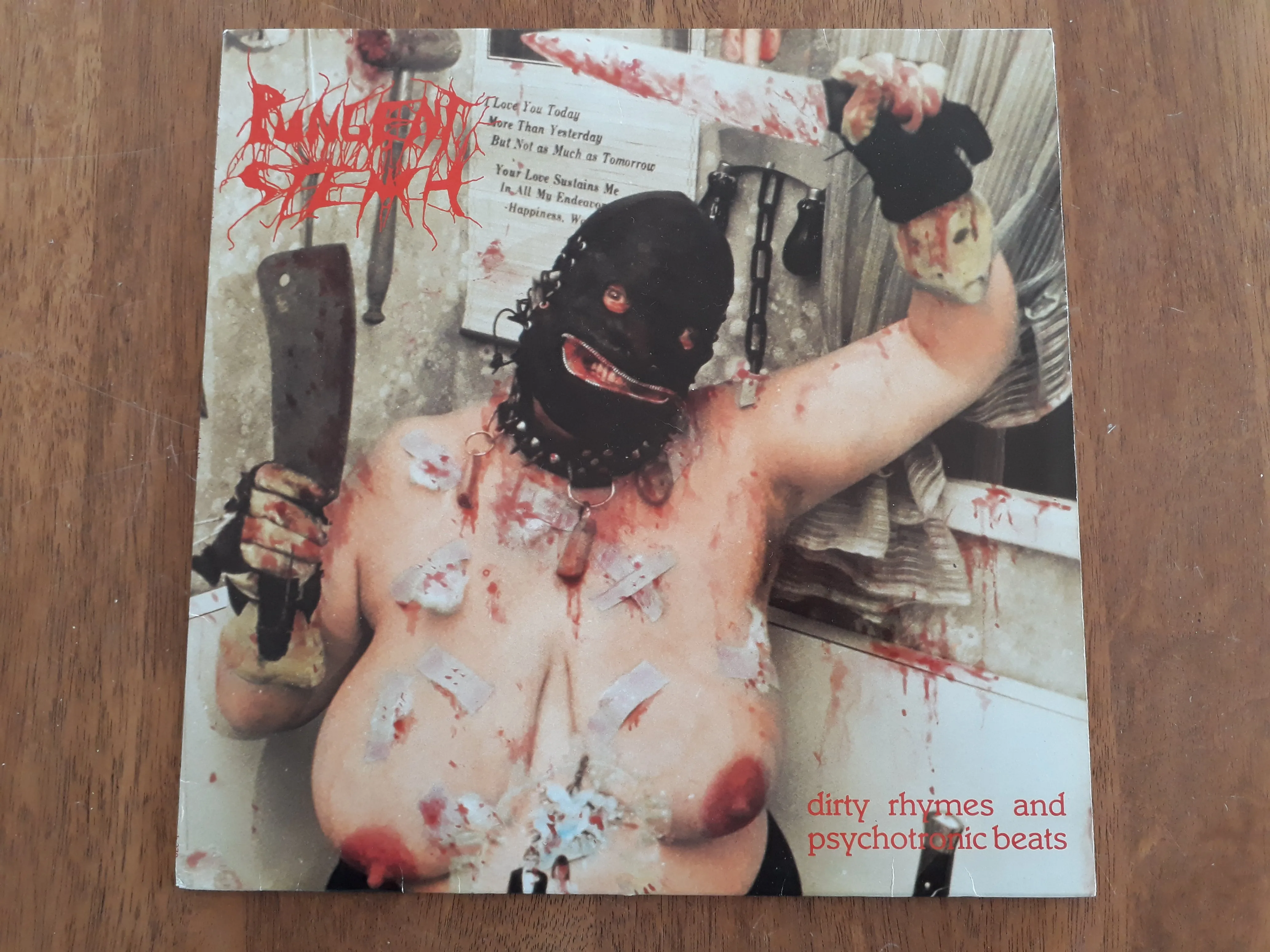 PUNGENT STENCH - Dirty Rhymes And Psychotronic Beats MLP (Orig. 1st Pressing) [2ND HAND]