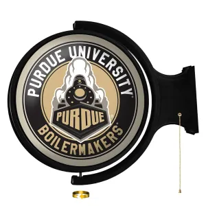 Purdue Boilermakers: Boilermaker Special - Original Round Rotating Lighted Wall Sign