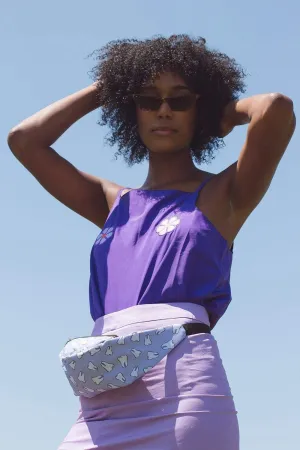 Purple Teeth Waist Bag
