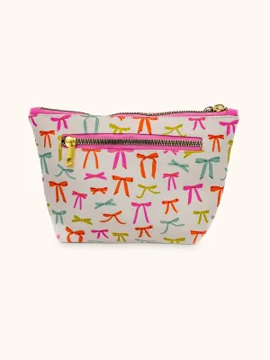 Put a Bow On It Clutch Cosmetic Pouch