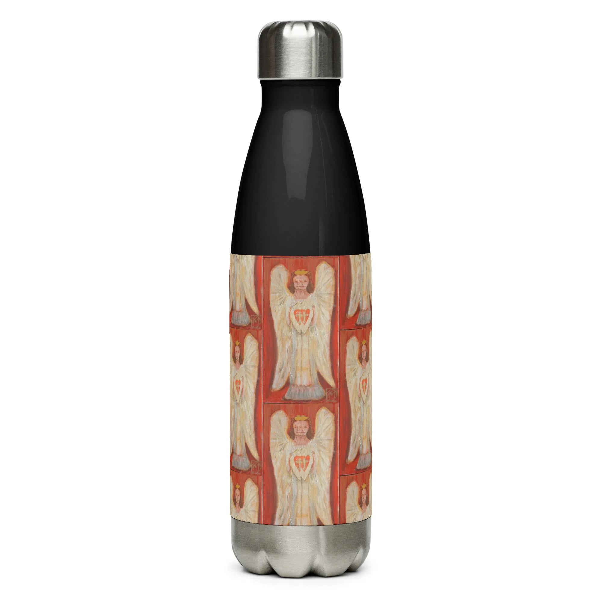 "Angel - Coral" Stainless steel water bottle