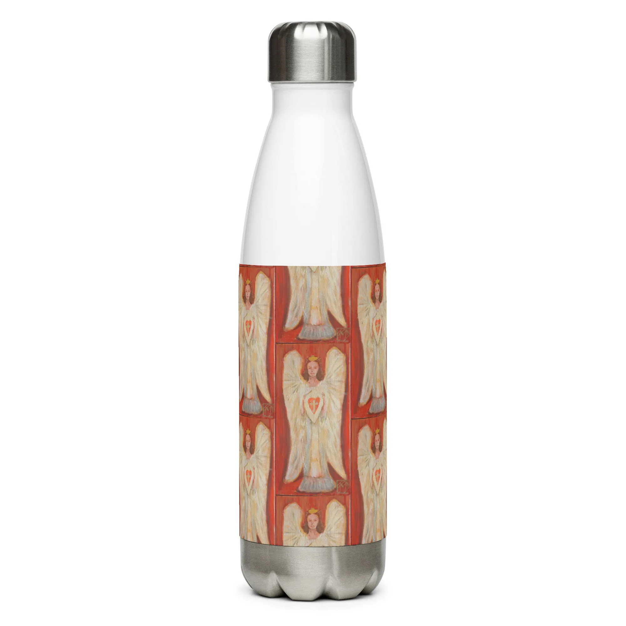 "Angel - Coral" Stainless steel water bottle