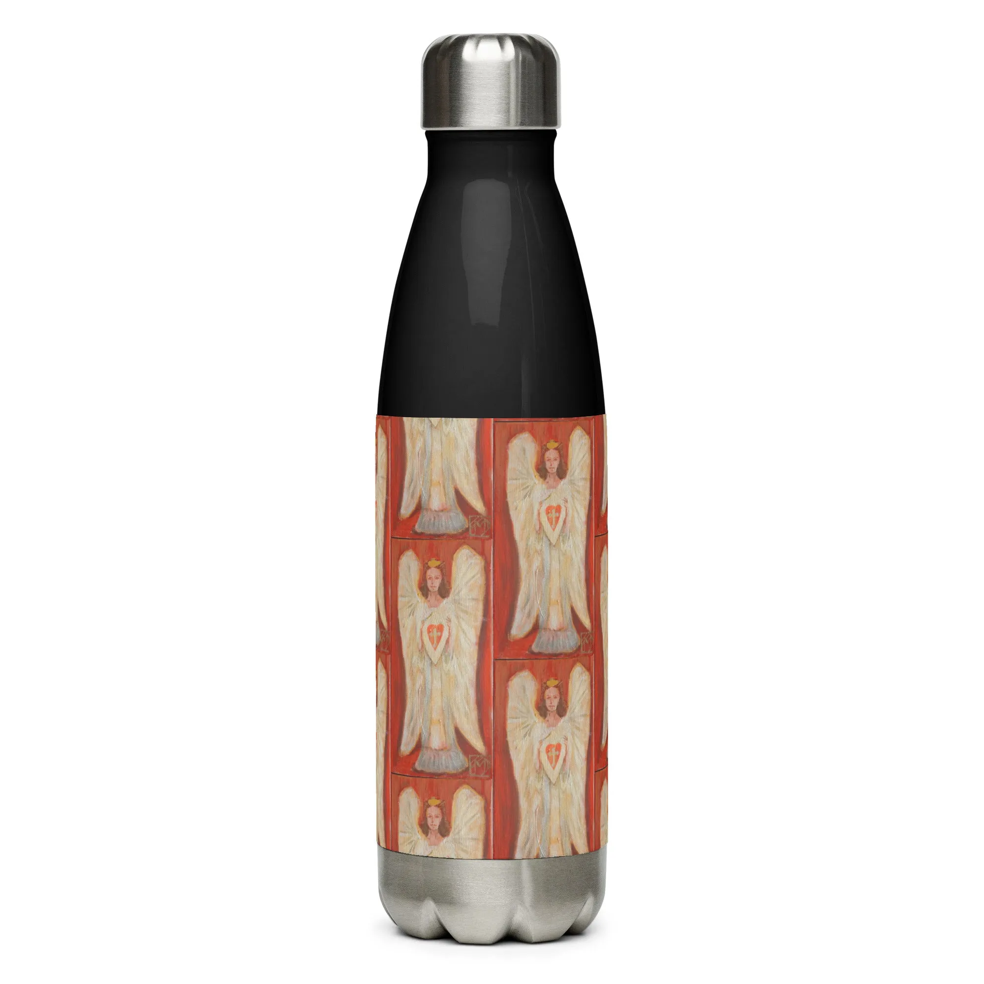 "Angel - Coral" Stainless steel water bottle