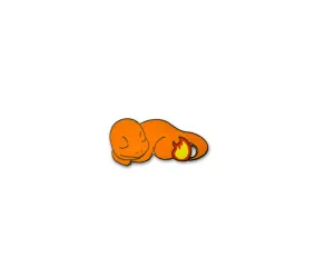 "Charmander" Lapel Pin