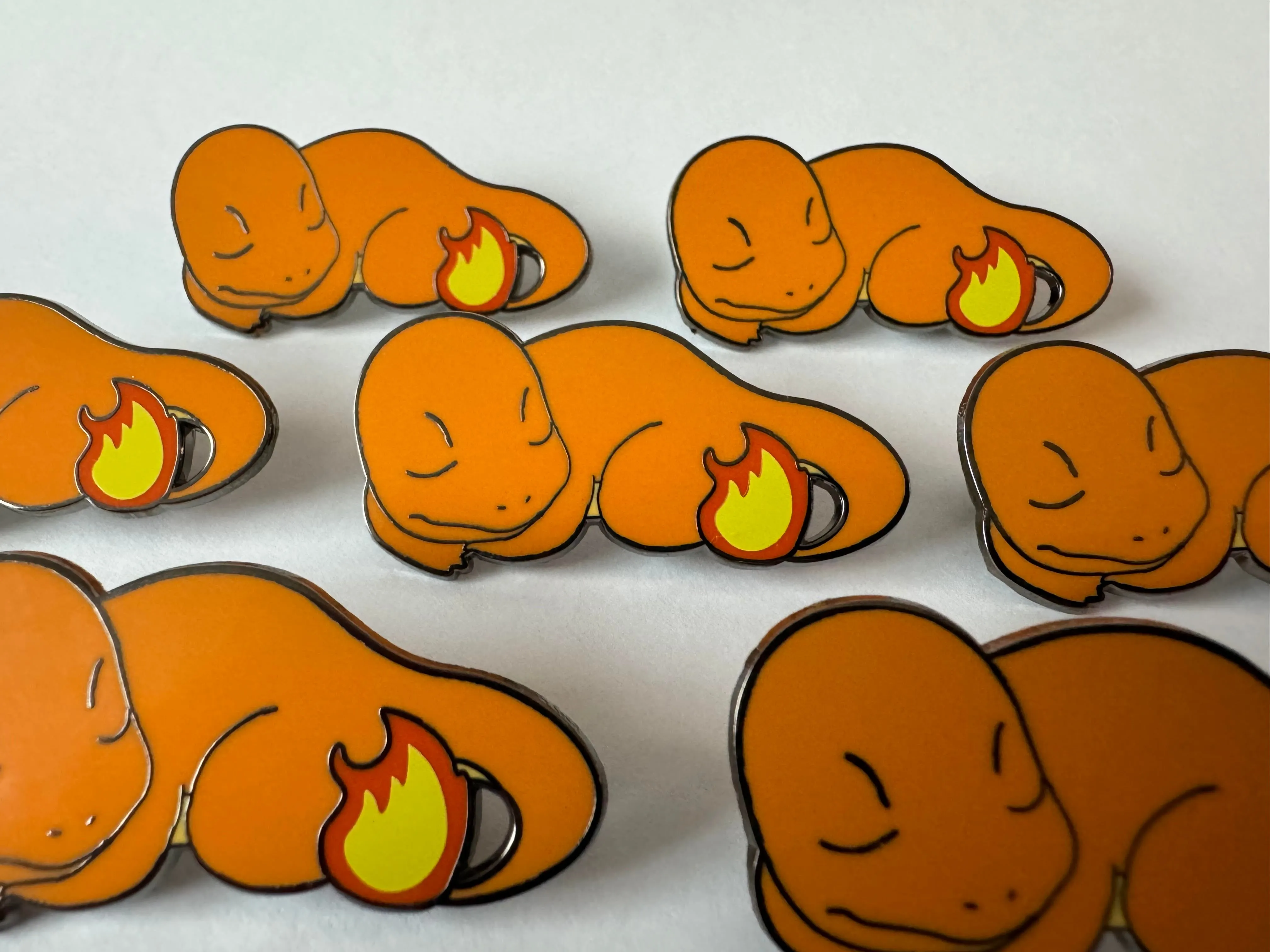 "Charmander" Lapel Pin