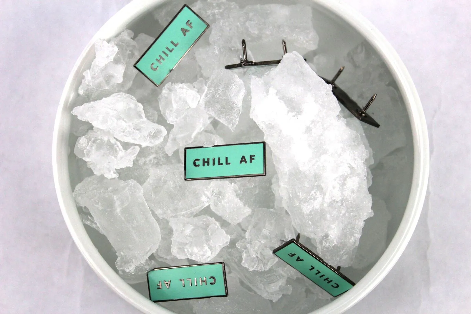 "Chill AF" Lapel Pin