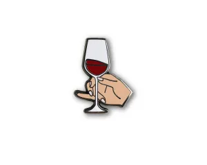 "Fine Wine" Lapel Pin