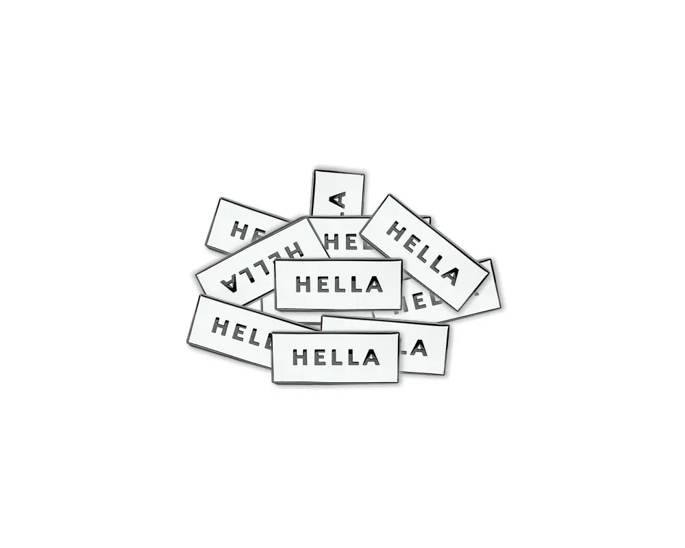 "Hella" Lapel Pin