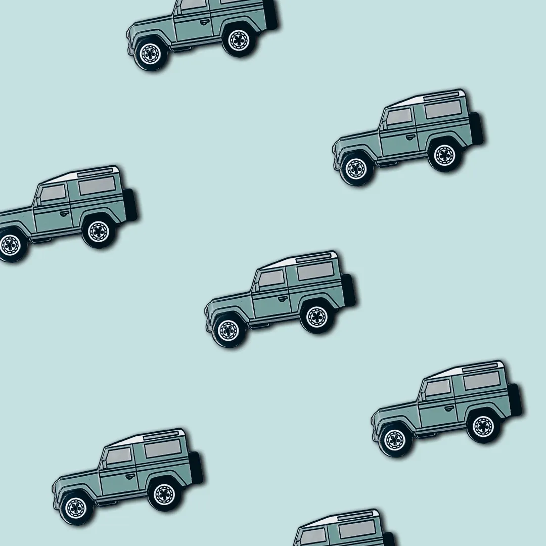 "Land Rover Defender 90" Lapel Pin