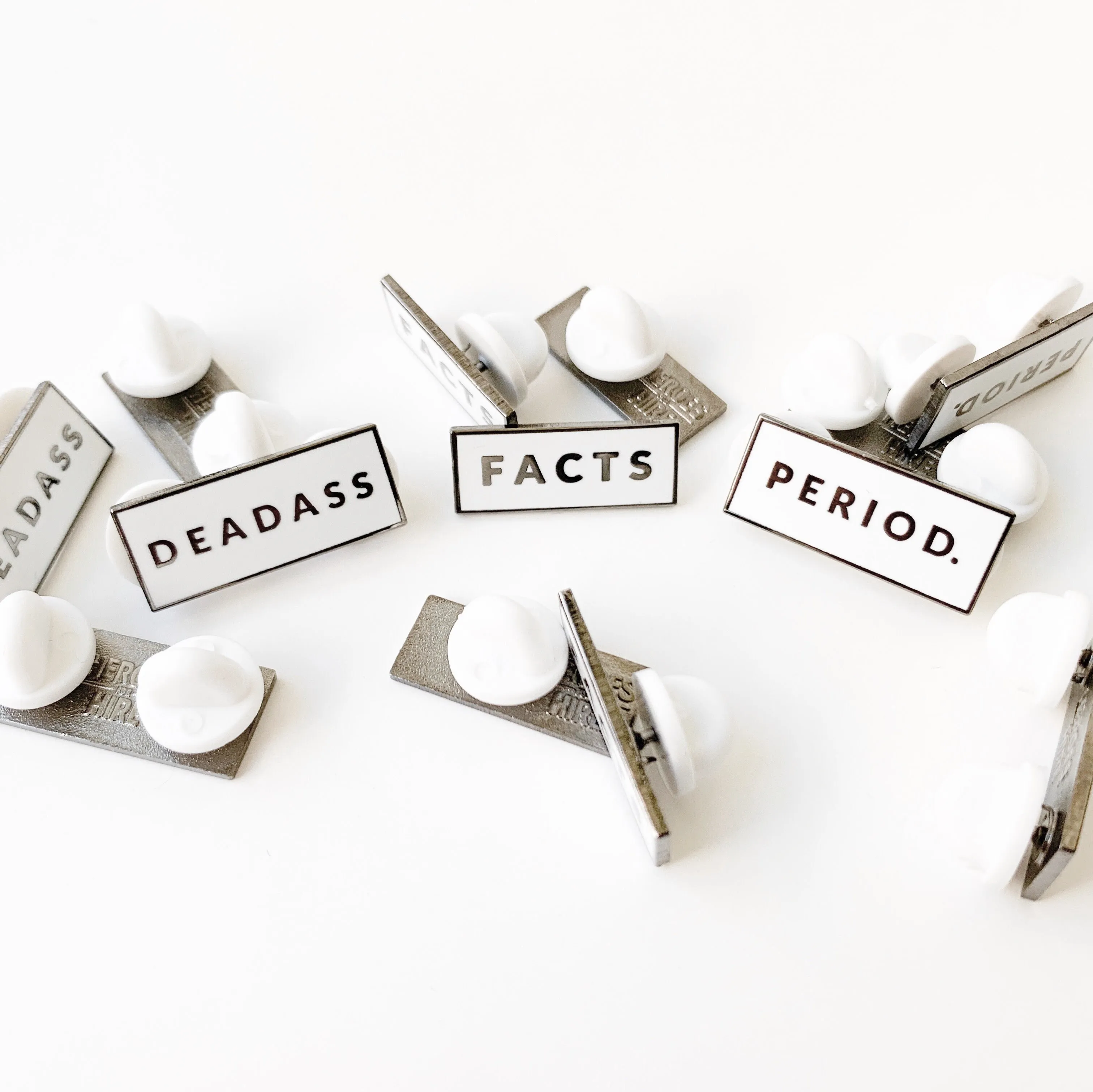 "Period" Lapel Pin