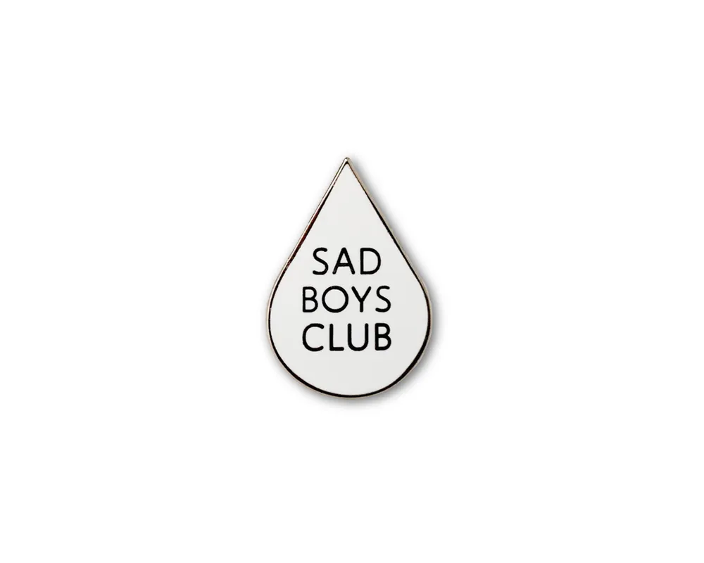 "Sad Boys Club" Lapel Pin