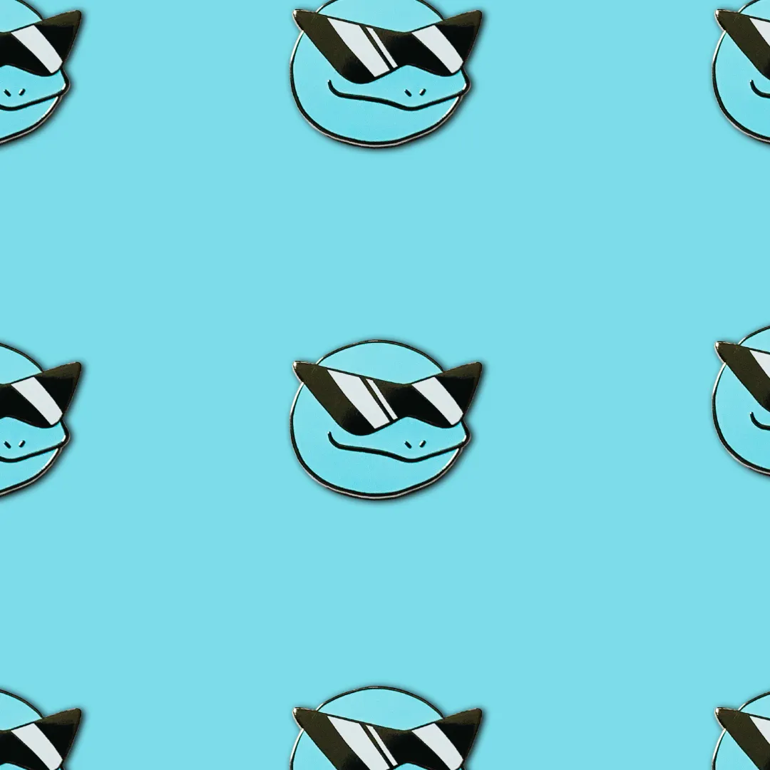 "Squirtle Squad" Lapel Pin
