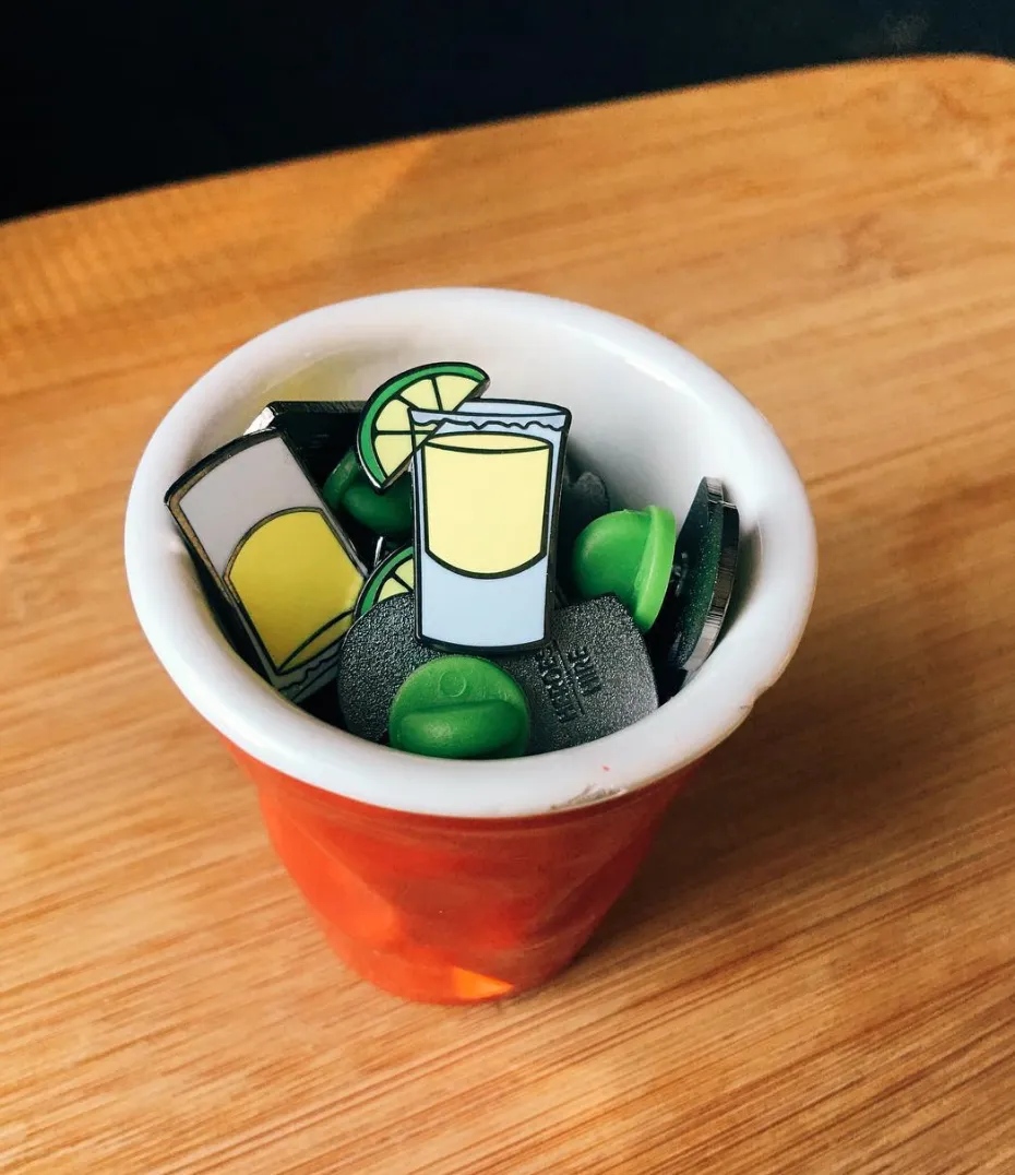 "Tequila" Lapel Pin