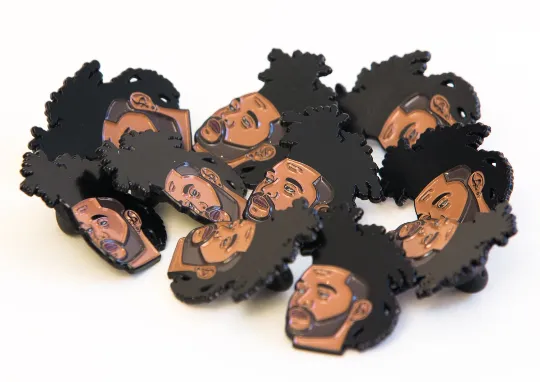"The Weeknd King of the Fall" Lapel Pin