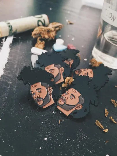 "The Weeknd King of the Fall" Lapel Pin