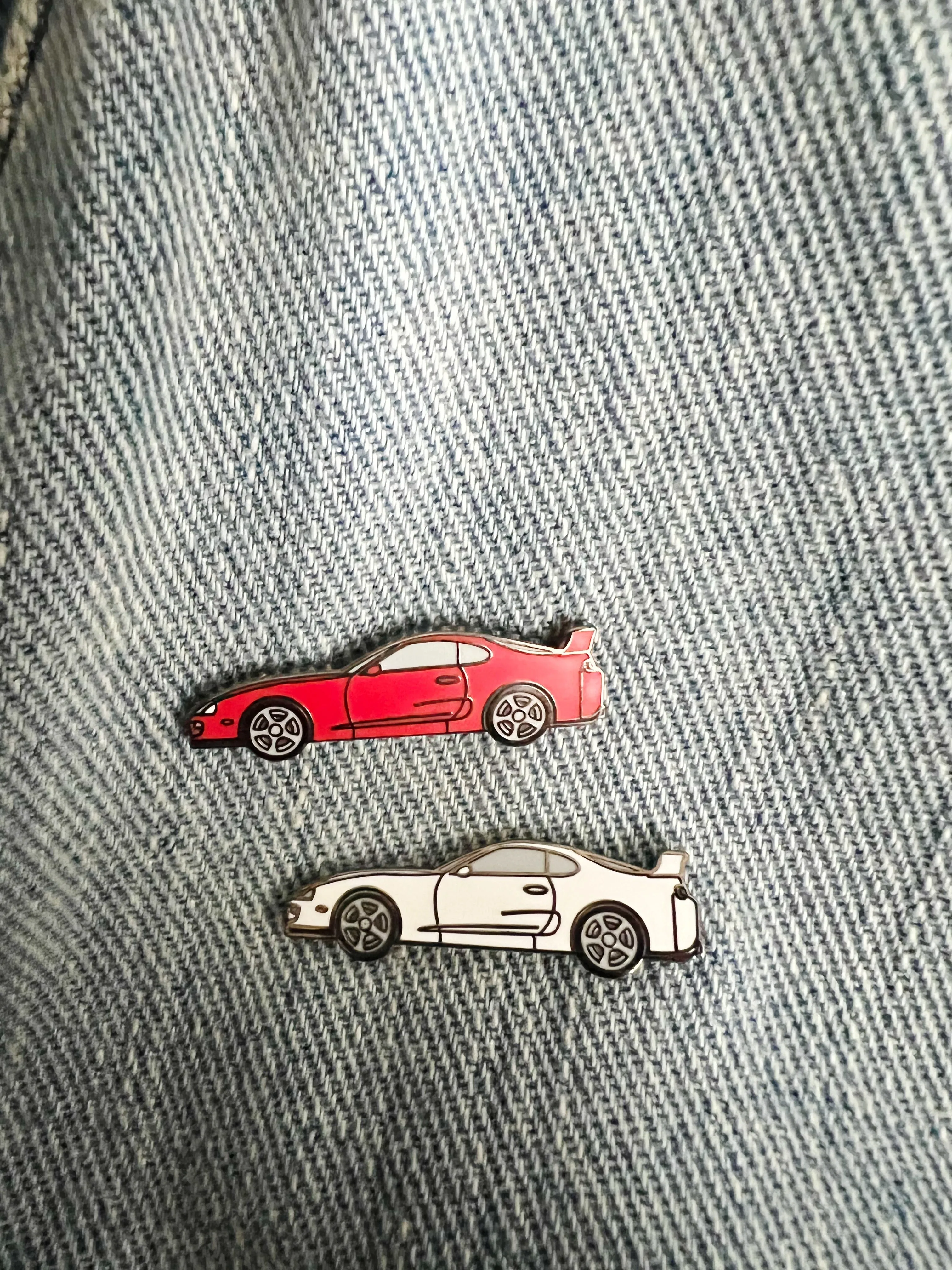 "Toyota Supra" Lapel Pin